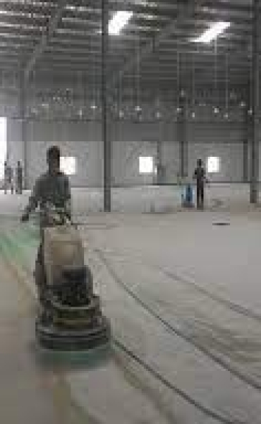 Thi công mài nền Sơn epoxy